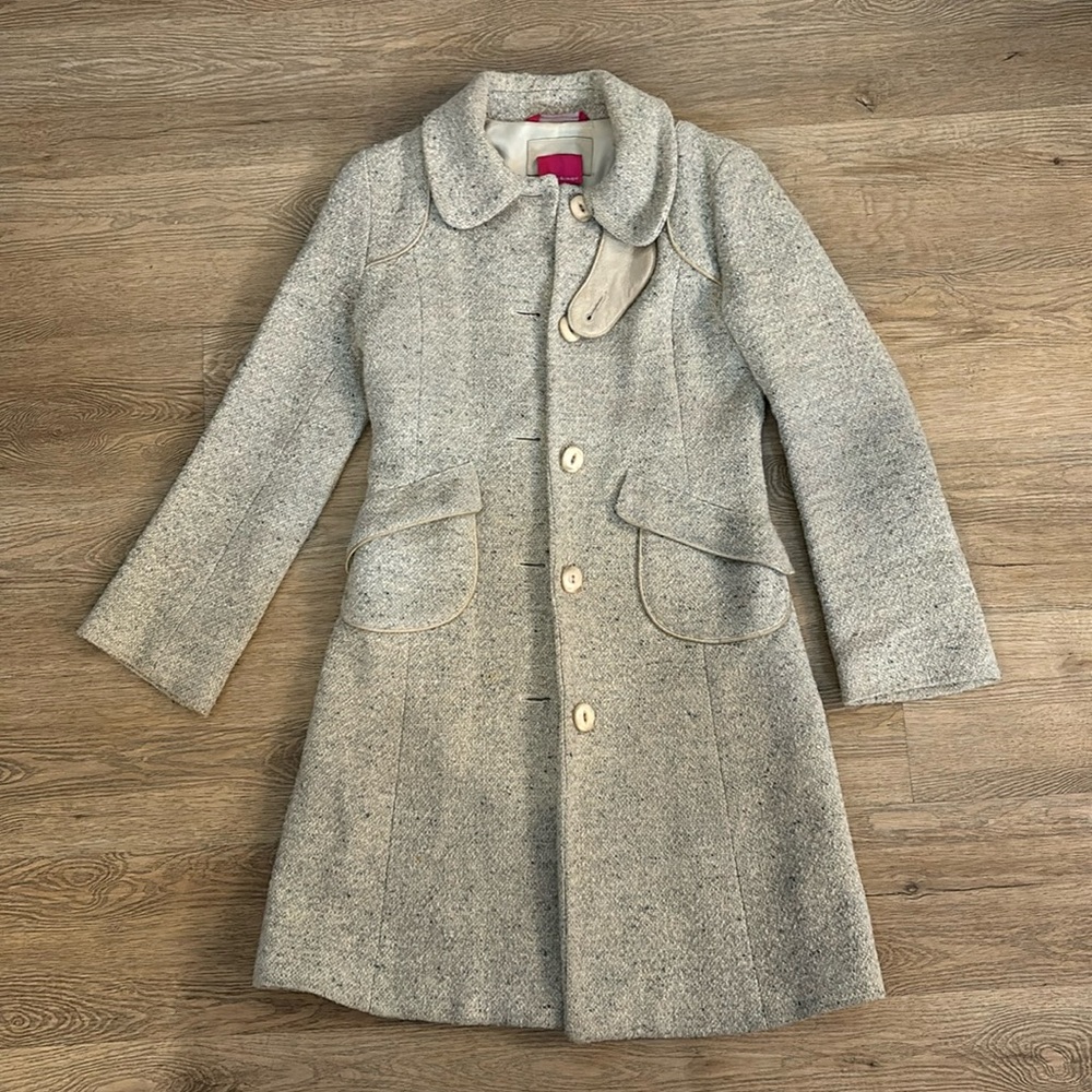 Mackage beige wool coat